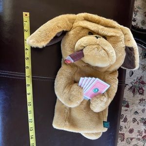 Poker Playing Hound Golfclub Head Cover